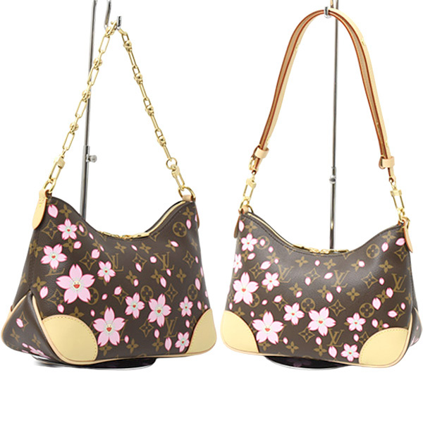 ルイヴィトン バッグ レディース ブーローニュPM モノグラム LV×TM チェリーブロッサム サクラブラウン Louis Vuitton M13265 未使用展示品