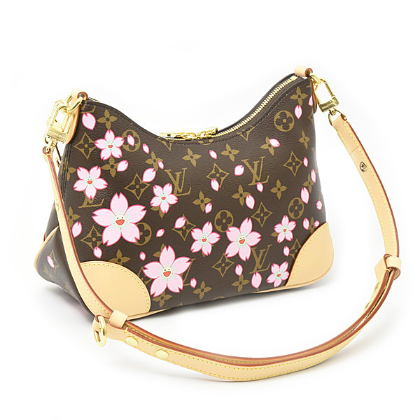 ルイヴィトン バッグ レディース ブーローニュPM モノグラム LV×TM チェリーブロッサム サクラブラウン Louis Vuitton M13265 未使用展示品