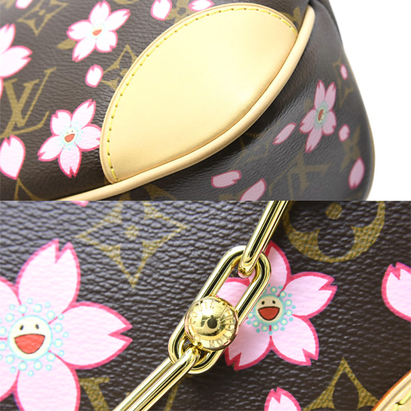 ルイヴィトン バッグ レディース ブーローニュPM モノグラム LV×TM チェリーブロッサム サクラブラウン Louis Vuitton M13265 未使用展示品
