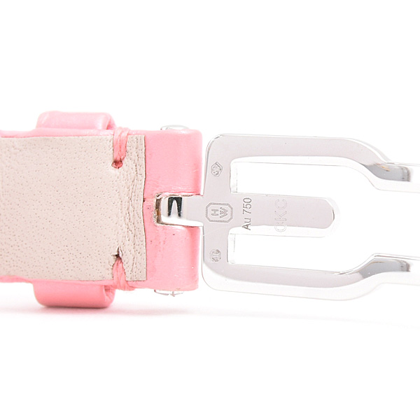 ハリーウィンストン 時計 レディース アヴェニューC エリプティック 電池式 ダイヤベゼル シェル文字盤 750WG HARRY WINSTON AVCQHM16WW052 中古