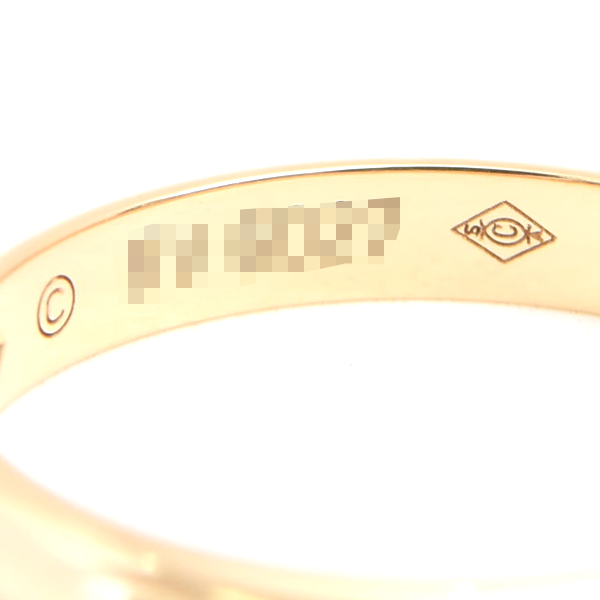 カルティエ 指輪 レディース クラシックウェディング 1Pダイヤ リング 49号 イエローゴールド Cartier 750YG 中古