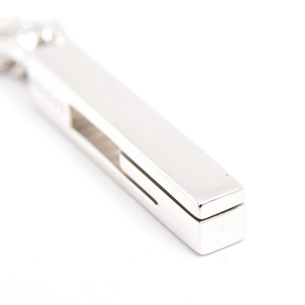 グッチ ネックレス メンズ レディース カットアウトG スターリングシルバー ペンダント GUCCI 225055 J8400 8106 SV925 Ag925 中古