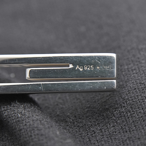 グッチ ネックレス メンズ レディース カットアウトG スターリングシルバー ペンダント GUCCI 225055 J8400 8106 SV925 Ag925 中古