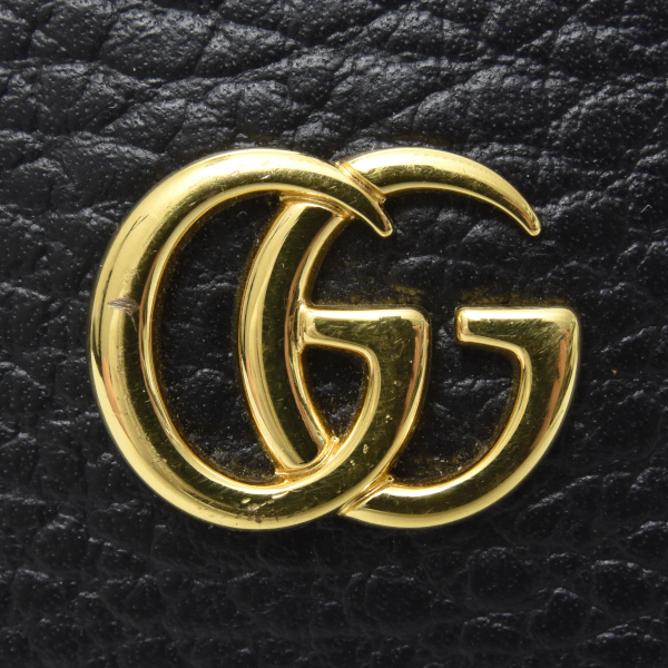 グッチ キーケース メンズ レディース 6連キーケース GGスプリーム PVC レザー ベージュ ブラック 456118 GUCCI 中古