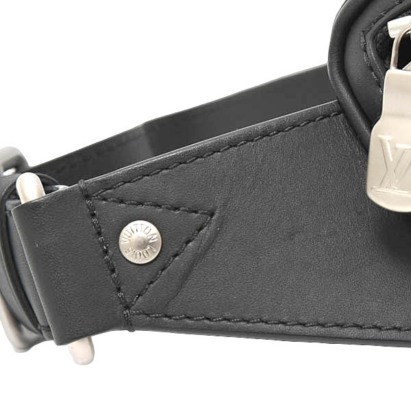 ルイヴィトン バッグ メンズ レディース ダミエアンフィニ バムバッグ ウエストバッグ オニキス Louis Vuitton  N40298 中古