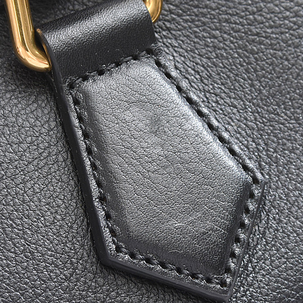 グッチ バッグ レディース ダイアナ ボストンバッグ バンブー カーフ ブラック GUCCI 655663 中古