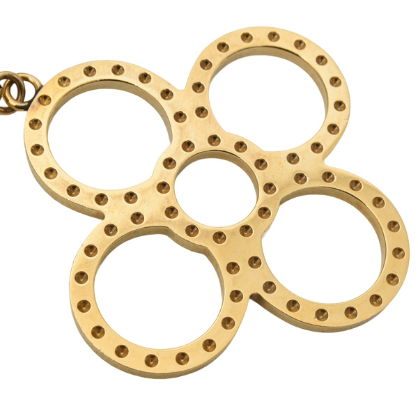 ルイヴィトン レディース キーホルダー ビジューサックタパージュ チャーム Louis Vuitton M65722 中古