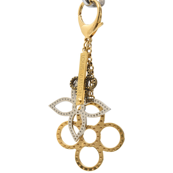 ルイヴィトン レディース キーホルダー ビジューサックタパージュ チャーム Louis Vuitton M65722 中古