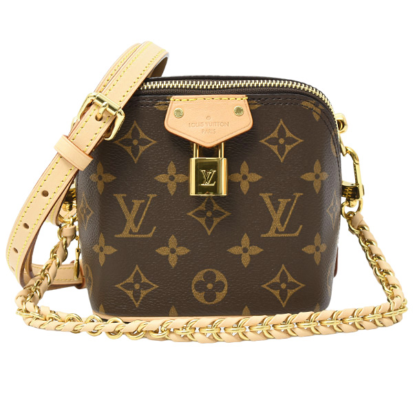 ルイヴィトン バッグ レディース ジャストインケース ハンドバッグ ショルダー モノグラム Louis Vuitton M47096 中古