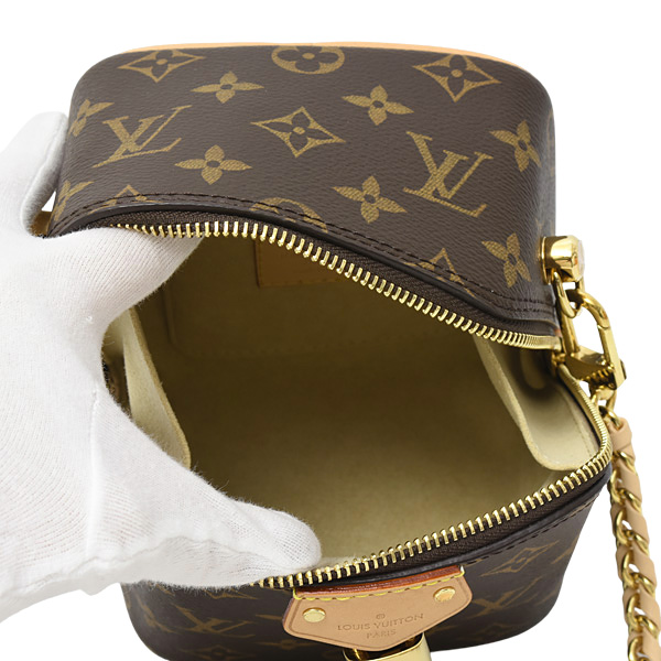 ルイヴィトン バッグ レディース ジャストインケース ハンドバッグ ショルダー モノグラム Louis Vuitton M47096 中古