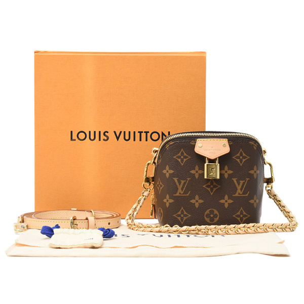 ルイヴィトン バッグ レディース ジャストインケース ハンドバッグ ショルダー モノグラム Louis Vuitton M47096 中古
