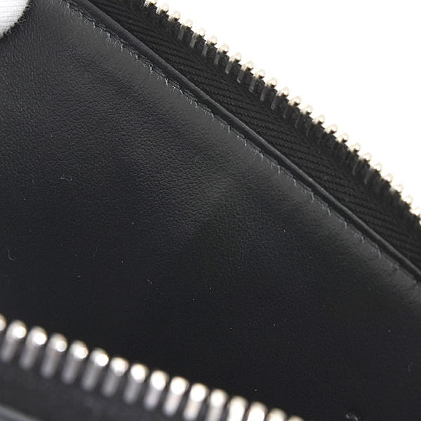 プラダ バッグ レディース トライアングル ミニポーチ ショルダーバッグ カーフ ブラック PRADA 1NR005 中古