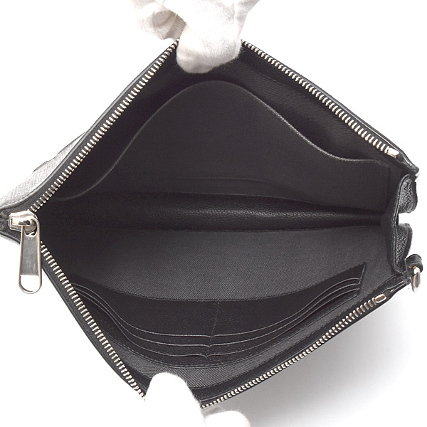 グッチ バッグ メンズ GGスプリーム クラッチバッグ セカンドバッグ PVC グレー GUCCI 768374 中古