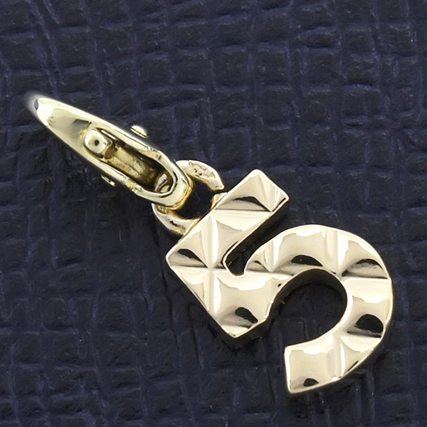 シャネル ペンダント レディース No.5 チャーム ナンバー5 イエローゴールド CHANEL 750YG 中古