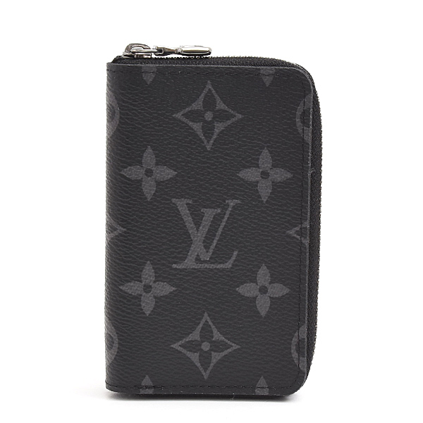 ルイヴィトン 財布 メンズ モノグラムスクリプス ジッピーコインパース ヴェルティカル コインケース Louis Vuitton M81662 中古