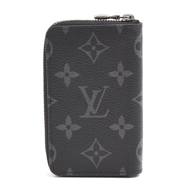 ルイヴィトン 財布 メンズ モノグラムスクリプス ジッピーコインパース ヴェルティカル コインケース Louis Vuitton M81662 中古