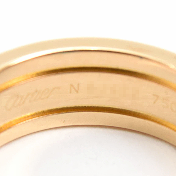 カルティエ リング レディース メンズ C2 リング 51号 日本サイズ11.5号 イエローゴールド Cartier 750YG 中古