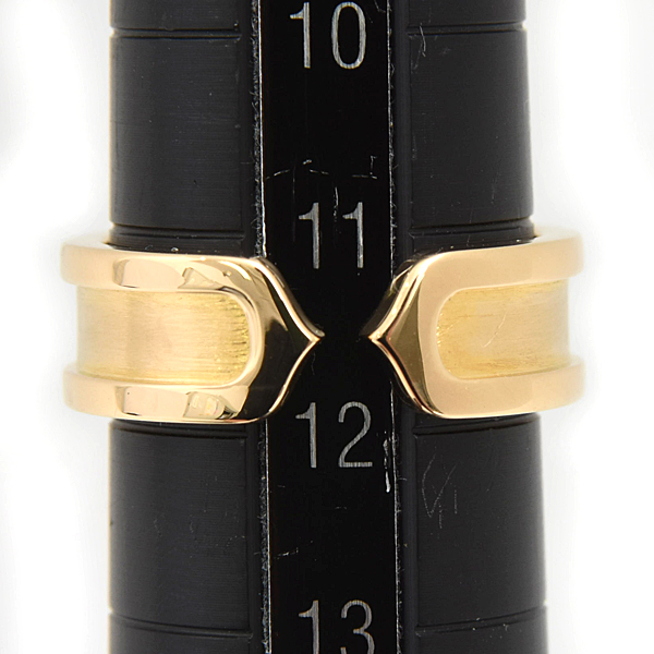 カルティエ リング レディース メンズ C2 リング 51号 日本サイズ11.5号 イエローゴールド Cartier 750YG 中古