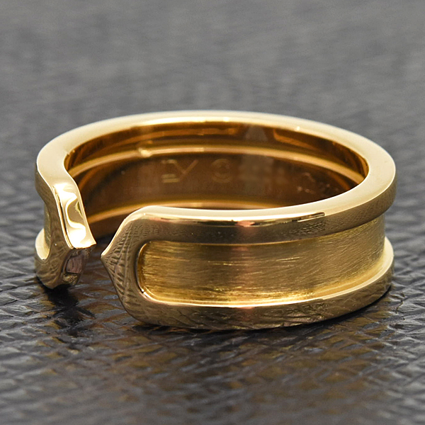カルティエ リング レディース メンズ C2 リング 51号 日本サイズ11.5号 イエローゴールド Cartier 750YG 中古