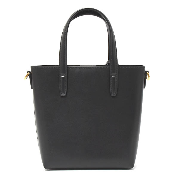 サンローラン バッグ レディース ミニ トイ ショッピング 2WAYハンドバッグ カーフ ブラック SAINT LAURENT 773995 中古