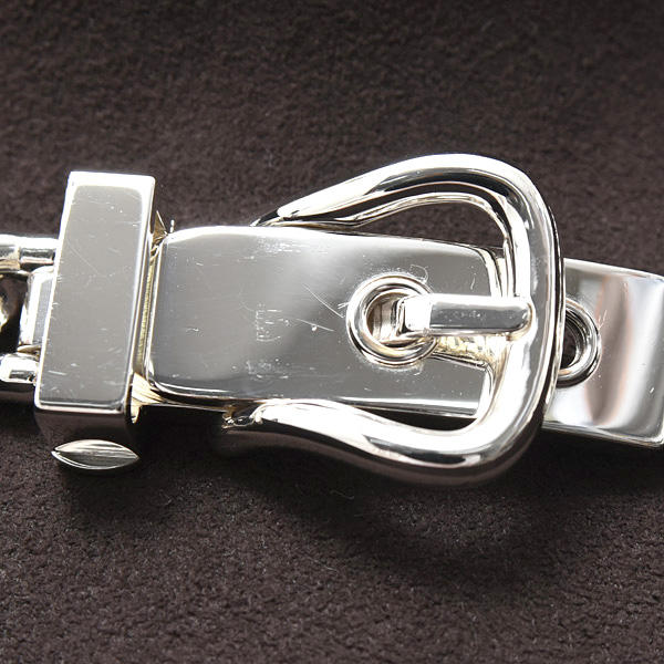 エルメス ネックレス レディース メンズ ブックルセリエ アンフレキシブル GM 刻印40 Ag925 シルバー HERMES 中古