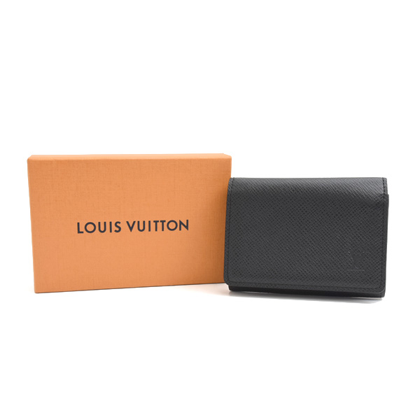 ルイヴィトン カードケース アンヴェロップカルトドゥヴィジット タイガ  アルドワーズ Louis Vuitton M30922 中古
