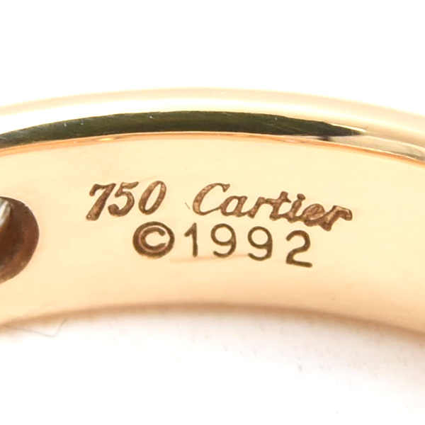 カルティエ 指輪 レディース ステラ 6Pダイヤモンド リング 50号 イエローゴールド Cartier 750YG 中古