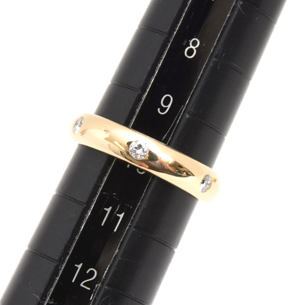 カルティエ 指輪 レディース ステラ 6Pダイヤモンド リング 50号 イエローゴールド Cartier 750YG 中古