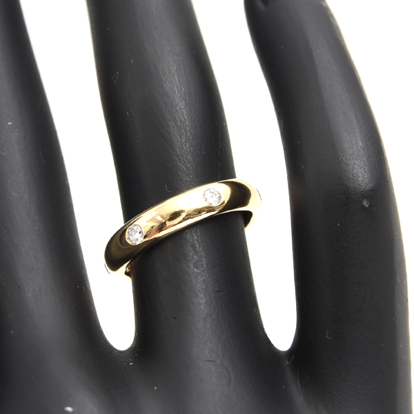 カルティエ 指輪 レディース ステラ 6Pダイヤモンド リング 50号 イエローゴールド Cartier 750YG 中古