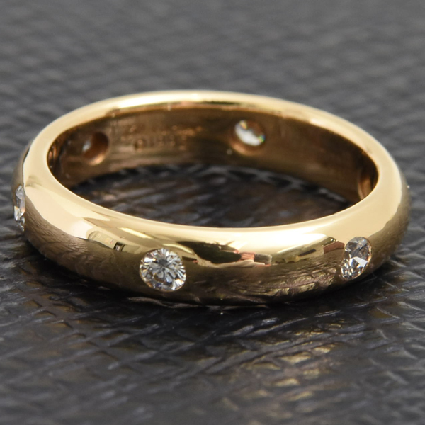 カルティエ 指輪 レディース ステラ 6Pダイヤモンド リング 50号 イエローゴールド Cartier 750YG 中古