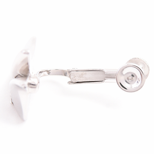 ジュネ イヤリング レディース ダイヤモンド イヤリング D0.20ct×2 ホワイトゴールド K18WG×K14WG Jeunet 中古