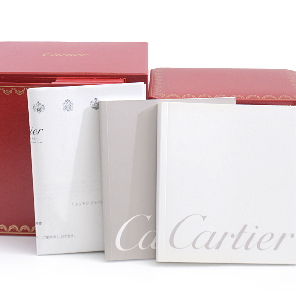 カルティエ Cartier 750PG ミニベニュワール ダイヤベゼル 電池式 レディース 純正ダイヤ シルバー文字盤 WB520026【中古】