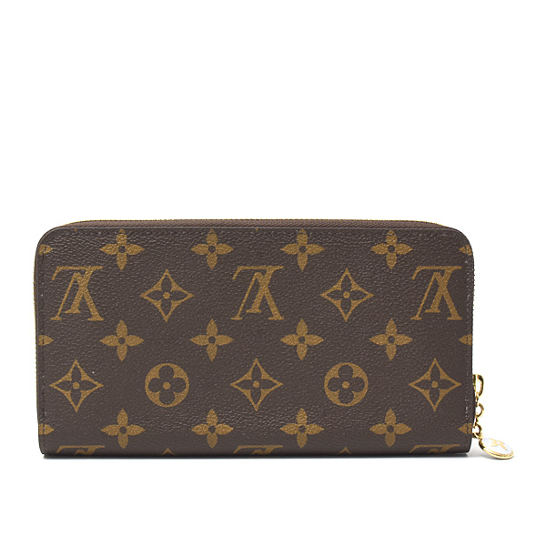 ルイヴィトン 財布 レディース モノグラムジッピーウォレット ファスナー長財布 アズールブルー Louis Vuitton M14815 未使用品