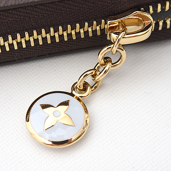 ルイヴィトン 財布 レディース モノグラムジッピーウォレット ファスナー長財布 アズールブルー Louis Vuitton M14815 未使用品