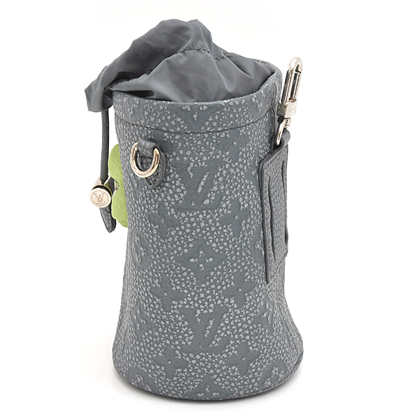 ルイヴィトン バッグ メンズ レディース トリヨンクライミング チョークポーチ モノグラム 巾着 グレー Louis Vuitton M81572 中古