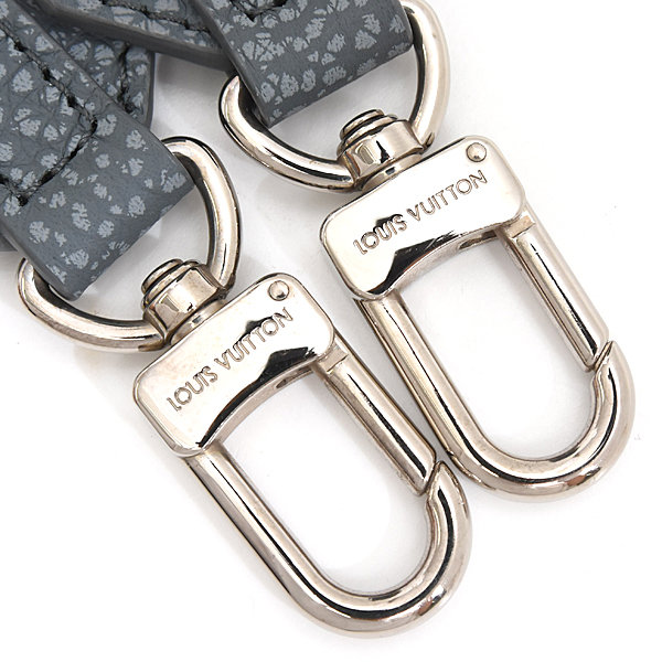 ルイヴィトン バッグ メンズ レディース トリヨンクライミング チョークポーチ モノグラム 巾着 グレー Louis Vuitton M81572 中古