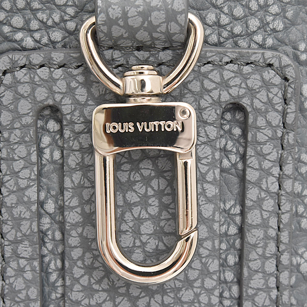 ルイヴィトン バッグ メンズ レディース トリヨンクライミング チョークポーチ モノグラム 巾着 グレー Louis Vuitton M81572 中古