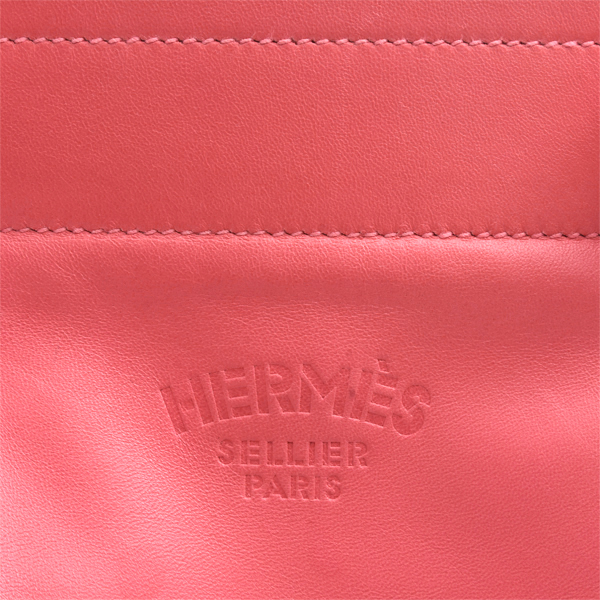 エルメス バッグ レディース サックアリーヌミニ ショルダーバッグ D刻印 ヴォースイフト ピンク HERMES 中古