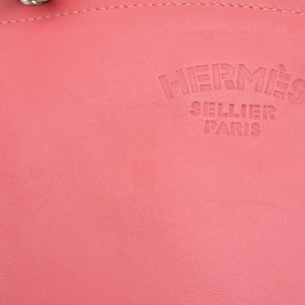 エルメス バッグ レディース サックアリーヌミニ ショルダーバッグ D刻印 ヴォースイフト ピンク HERMES 中古