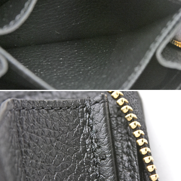 ルイヴィトン 財布 レディース モノグラムアンプラント ジッピーコインパース 小銭入れ ブラック ノワール Louis Vuitton M60574 中古
