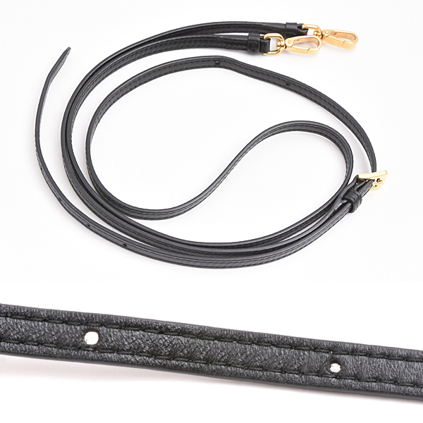 ミュウミュウ バッグ レディース マテラッセ マイクロバッグ ショルダー ラムレザー ブラック 斜め掛け 肩掛け ポーチ MIUMIU 5NR018 中古