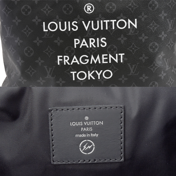 ルイヴィトン バッグ メンズ カバライト トートバッグ 藤原ヒロシ フラグメントデザイン モノグラムエクリプス M43417 Louis Vuitton 中古