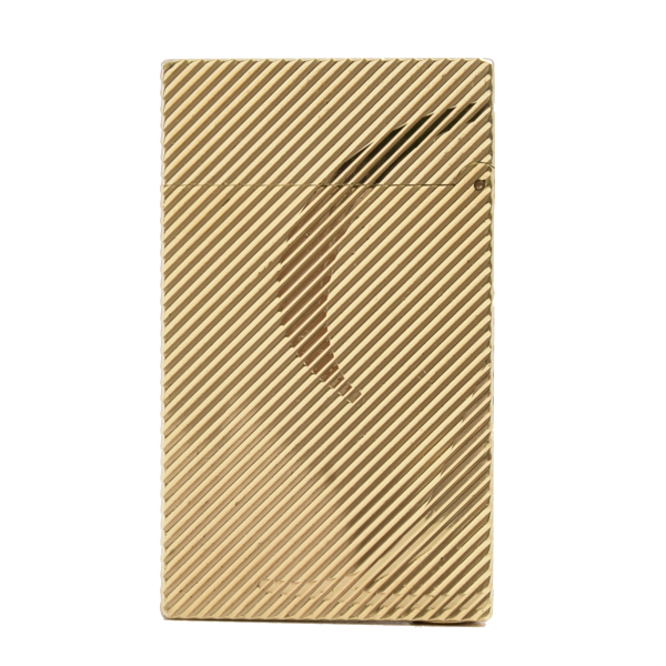 デュポン ライター メンズ レディース ローラガスライター ライン2 ゴールド S.T.Dupont 中古