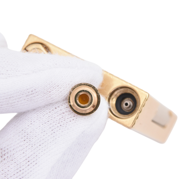 デュポン ライター メンズ レディース ローラガスライター ライン2 ゴールド S.T.Dupont 中古