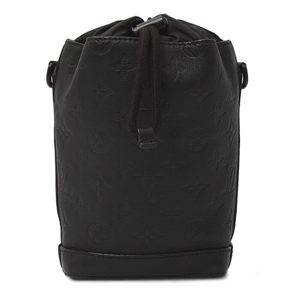 ルイヴィトン バッグ メンズ ノエ・スリング ショルダーバッグ ボディバッグ 巾着 モノグラムシャドウ Louis Vuitton M82248 中古