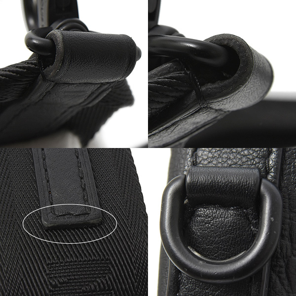 ルイヴィトン バッグ メンズ ノエ・スリング ショルダーバッグ ボディバッグ 巾着 モノグラムシャドウ Louis Vuitton M82248 中古