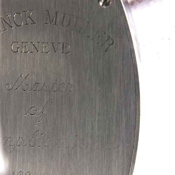 フランクミュラー 時計 レディース トノーカーベックス 電池式 ビンクギョーシェ ステンレス FRANCK MULLER 1752QZ ステンレス 中古