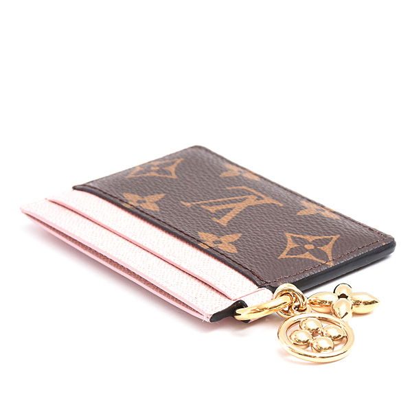 ルイヴィトン カードケース レディース モノグラム ポルト カルト・LV チャーム M82739 Louis Vuitton 中古