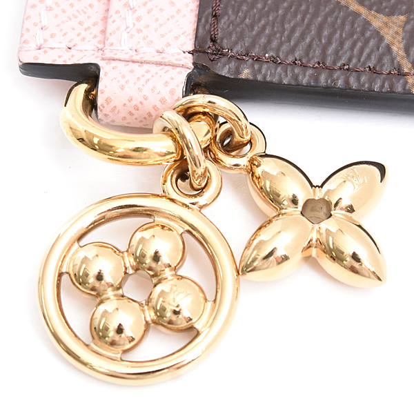 ルイヴィトン カードケース レディース モノグラム ポルト カルト・LV チャーム M82739 Louis Vuitton 中古