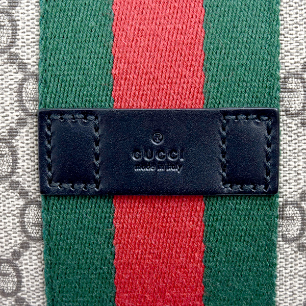 グッチ バッグ メンズ レディース フラット メッセンジャーバッグ ショルダーバッグ GGスプリーム シェリーライン GUCCI 471454 中古